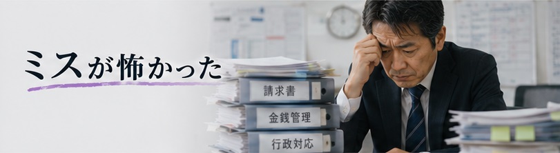 仕事のミスが怖かったイメージの画像